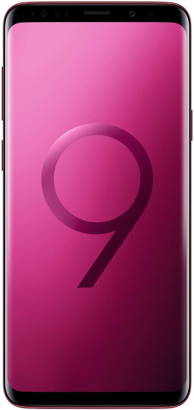 Amazon Com Samsung Galaxy S9 G960f International Version 64gb Gsm Factory Unlocked Smartphone Burgundy Red
