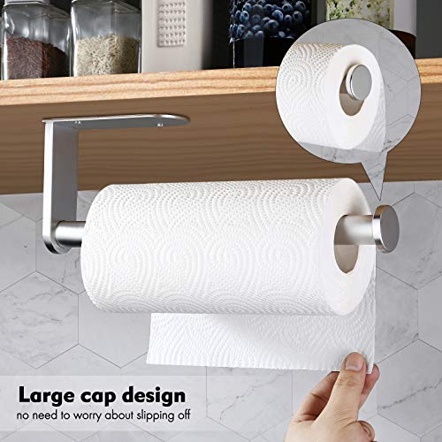 KES Paper Towel Holder Wall Mount or Under Adhesive Paper