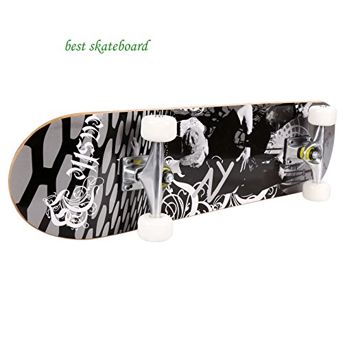 Cosway 31"x 8" Pro Complete Skateboard Deck 9-layer Canadian