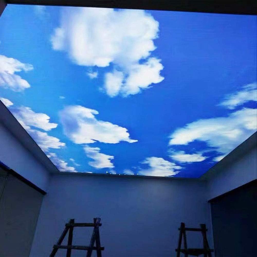 Decorative Films SelfAdhesive Film Opaque Window Film Sky Cloud Stain Glass Stickers Privacy