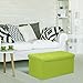 Otto & Ben Folding Box Chest with Smart Lift Top Upholstered Tufted Ottomans Bench Foot Rest for Bedroom and Living Room, 30
