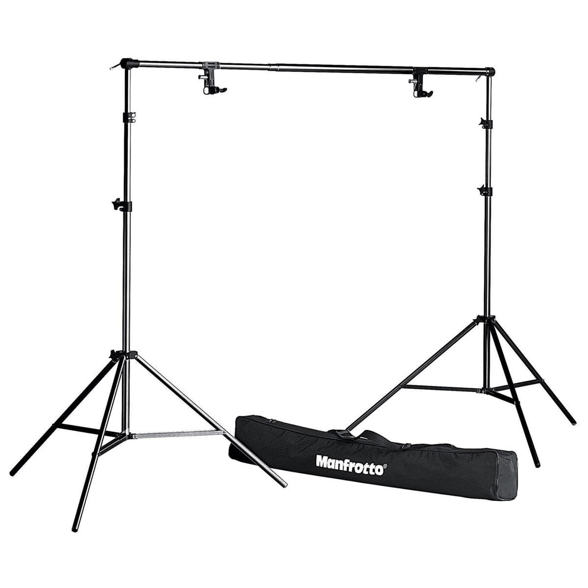 Manfrotto 1314B Set Stands, Support, Bag and Spring, Black