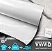 VViViD White Heavy-Duty Iron-On Heat Transfer Vinyl Film 12 Inches x 3 Feet (36 Inches)