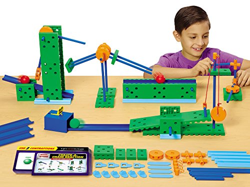 Lakeshore Create-A-Chain Reaction STEM Kit - Gr. 3-5 - 143-Piece Set