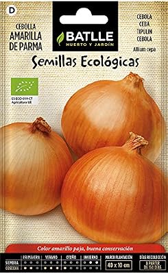 Semillas Ecológicas Hortícolas - Cebolla Amarilla de Parma - ECO ...