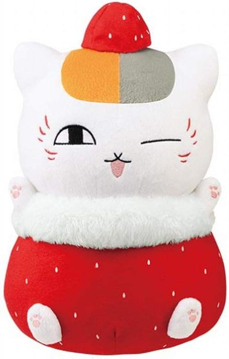 Amazon 夏目友人帳 でっかいぬいぐるみ いちごニャンコ先生 約23cm ニャンコ先生 単品 おもちゃ おもちゃ Amazon 夏目友人帳 でっかいぬいぐるみ いちごニャンコ先生 約23cm ニャンコ先生 単品 おもちゃ おもちゃ
