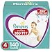 Diapers Size 4, 140 Count - Pampers Pull On Cruisers 360˚ Fit Disposable Baby Diapers with Stretchy Waistband, ONE MONTH SUPPLY primary