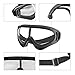 MGFLASHFORCE Airsoft Mask and Goggles, Steel Mesh Mask (Black Skull)
