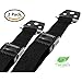 TheKiddiCo Furniture Earthquake Straps Tv Mounting Hardware Included Black 2pack