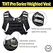 TNT Pro Series Iron Weighted Vest for Men and Women - Evenly Distributed Iron Filled Light Weight Vest for Maximum Performance and Comfort - 11 lbs …