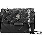 Rejolly Rainbow Stripe Crossbody Shoulder Bag for Women Color Blocking PU Leather Colourful Purse with Chain Strap | PU Leather, with Chain Strap