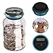 Toogoo Electronic Digital Coin Counter Automatic Money Counting Jar Saving Piggy Bank