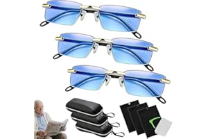 2026 New Clarity Blue Auto Focus Glasses, Self Adjusting Intelligent Dual Focus Eyewear for Men and Women