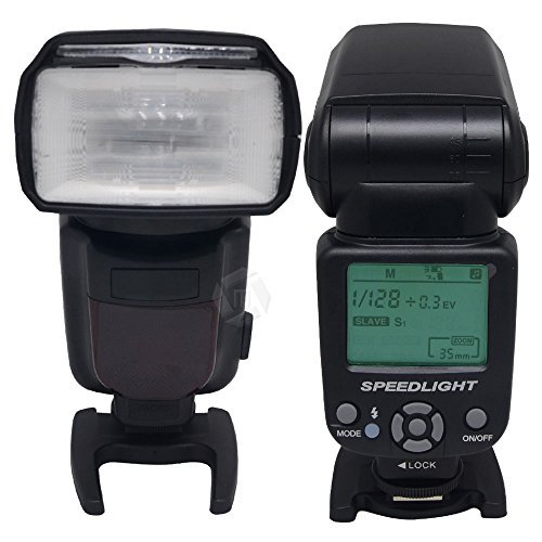 Mcoplus TR-950 Flash Speedlite for Canon Nikon Panasonic Olympus Fujifilm Pentax and Other DSLR Digital SLR Film Cameras, with Standard Hot Shoe