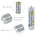 GEILIENERGY Solar Light AA Ni-CD 1000mAh Rechargable Batteries,AA Rechargeable Batteries for Solar Lights Solar Lamp(Pack of 12)