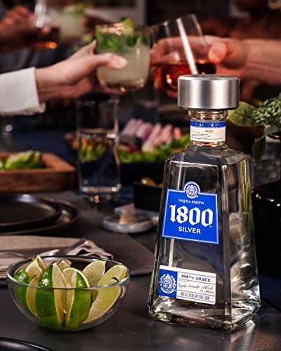 Cuervo 1800 Silver Tequila 38% vol. (1 x 0,7l) – Kristallklarer, mexikanischer Tequila hergestellt aus 100% blauer Agave von Hand gepflückt – Ideal für klassische Margaritas – Bild 6