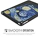 MoKo Case Fit iPad Pro 9.7 - Slim Lightweight Smart Shell Stand Cover Case with Auto Wake/Sleep Fit Apple iPad Pro 9.7 Inch 2016 Release Tablet (Not fit New iPad 9.7 Inch 2017 Version), Starry Night