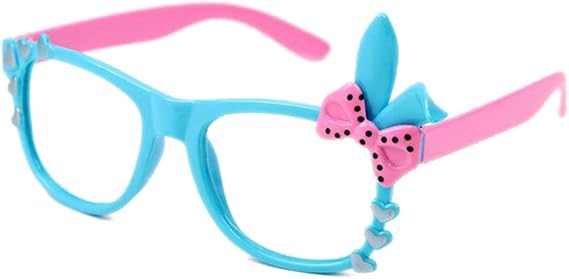 Juleya Cadre De Lunettes A Arc En Forme De Lapin Pour Enfant Lunettes De Vue Pour Enfants Geek Nerd Lunettes De Lecture Retros Sans Lentilles Pour Filles Amazon Fr Vetements Et Accessoires
