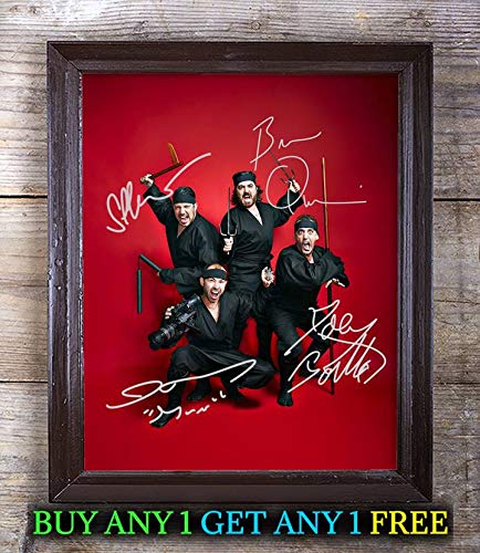 Impractical Jokers Tv Show Cast Autographed Signed 8x10 Photo Reprint #08 Special Unique Gifts Ideas Him Her Best Friends Birthday Christmas Xmas Valentines Anniversary Fathers Mothers Day