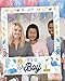 Aahs Engraving Baby Shower Party Frame Photo Prop, 35 X 30 inches (Boy)