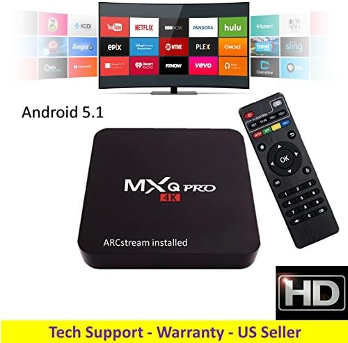 ARCstream MXq PRO - Android 5.1 S905 Quad Core 1GB/8GB 2.0GHz Processor