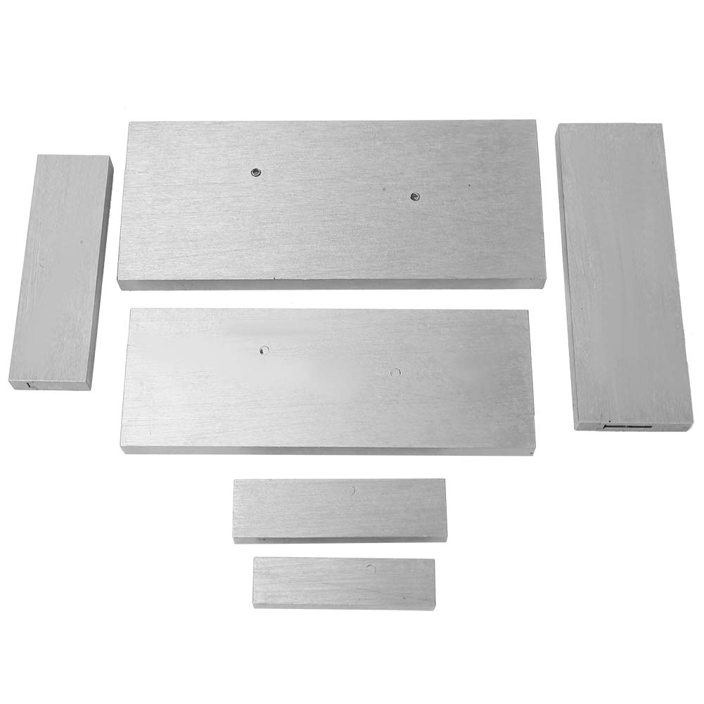 Parallel Block, Steel Adjustable Smooth Sliding Parallel Block Set for Accurate Measurement(3/8~2-1/4in)