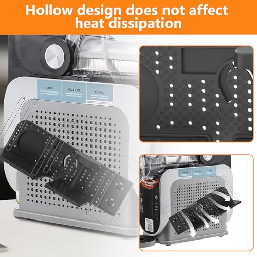 Cup Holder Compatible with Ninja SLUSHi Frozen Drinks Maker FS301UK, Lid Straw Cup Organizer Accessories for Ninja Slushie Machine