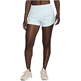 Nike One Women's Dri-FIT Mid-Rise 3" Brief-Lined Shorts (Glacier Blue, DX6010-474) Size X-Large