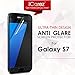iCarez Anti Glare Screen Protector for Galaxy S7 (Case Friendly) 3-Pack - Retail Packaging