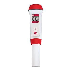 Ohaus ST10 pH Pen Meter, Waterproof, 0.1 pH