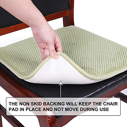 homing Chair Cushions for Dining Rooms Memory Foam Non Slip Seat Pads