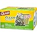 Glad Tall Kitchen Drawstring Clear Recycling Trash Bags, 13 Gallon, 45 Count