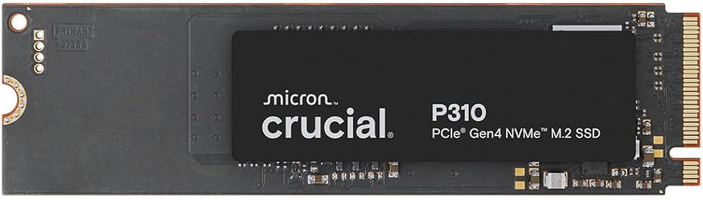Crucial P310 1TB NVMe PCIe Gen4 M.2 2280 SSD CT1000P310SSD801