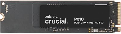 Crucial P310 1TB NVMe PCIe Gen4 M.2 2280 SSD CT1000P310SSD801
