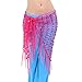 BellyLady Belly Dance Hip Scarf, Egyptian Triangle Shawl, Christmas Git Idea