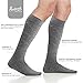 Pembrook Men's Compression Socks 1 Pair,Gray Argyle,Large/X-Large