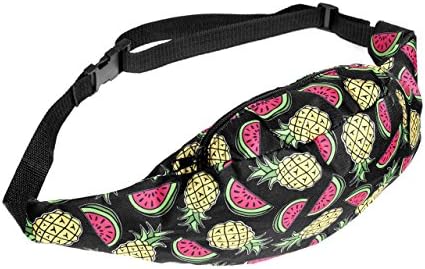 The Christmas Outfit Men's Adjustable Strap Waist Packs Travel Bag Money Pouch Adjustable Size Fits All Fruits