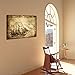 KREATIVE ARTS 7314 Vintage Adventure Ocean Sailing Map Poster Art Print Canvas Framed for Living Decor Kids Study Room Ready to Hang, 24'' x 32'' (60x80cm)