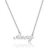 Hidepoo Avery Necklace – Personalized Name Pendant Necklace for Valentine's Day Gift,Dainty Avery Name Necklace Chain Jewelry Gifts for Women