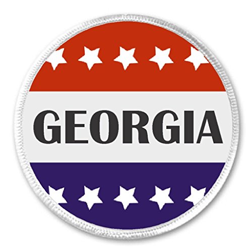 Georgia (GA) Red White Blue Stars 3