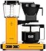 Technivorm Moccamaster 59608 KBG Coffee Brewer, 40 oz, Yellow Pepper