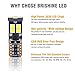 BRISHINE 194 168 2825 T10 W5W LED Bulbs White 2-Pack, 9-30V Super Bright 720 Lumens CANBUS Error Free 12-SMD 3030 Chipsets LED Bulb for Car Dome Map Door Courtesy License Plate Lights