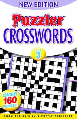 Puzzler Crosswords: Vol. 3 Paperback – 17 Jan. 2017