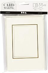 Creativ 23726 Passepartout Card 10-Piece Off-White 10.5x15 cm view 2