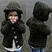 Toddler Little Girls Sweater Hooded Knit Pullovers Cardigan Warm Coat Clothes