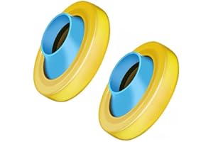 Easy Installs Offset Toilet Flange Seal Corrosions Toilet Offset Flange Gasket Suitable for Secure Fits & Odor Prevention