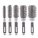Long Barrel Hair Brush, Professional Classic Styling Antistatic Bristle Round Hair Brush Set for Women All Hair Types