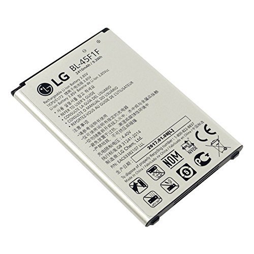 LG Replacement Battery For Aristo M210, K8, M210, M153 BL-45F1F, 2410mAh (Bulk Packaging)