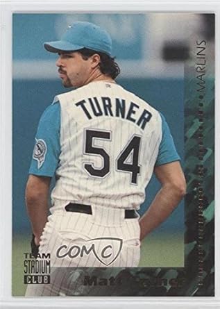 Amazon.com: Matt Turner (Baseball Card) 1994 Topps Team Stadium Club