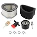 Panari GY20574 Air Filter + Oil Filter Tune Up Kit for John Deere AM121608 AM123553 STX30 STX38 LX173 LT133 LT155 LTR155 Scotts S1642 SST15 Lawn Mower Tractor